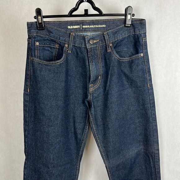 Old Navy Mens Denim Jeans Regular Standard Size 31x32 - Picture 3 of 8
